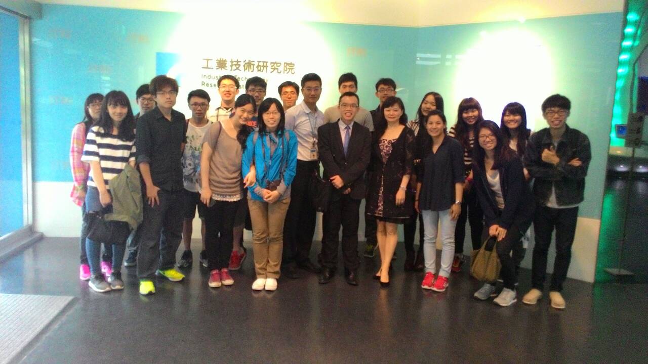 2016 孫嘉祈主任帶領學生訪問工業技術研究院